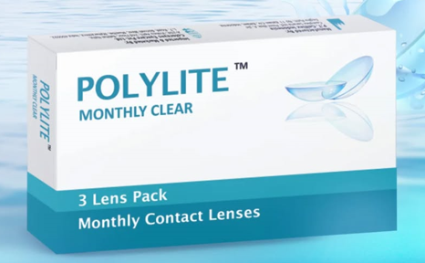 Polylite Clear Monthly Disposable